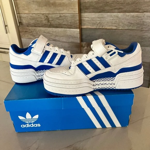 ADIDAS TRIPLE PLATFORM LO SNEAKERS Woman's Size 7 NWOT